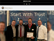 Tablet Screenshot of jtburkeandsons.com